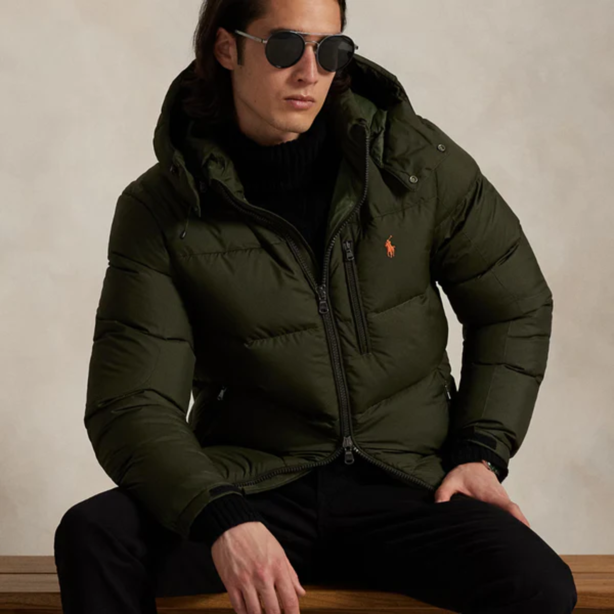 Gorham matte Daunenjacke