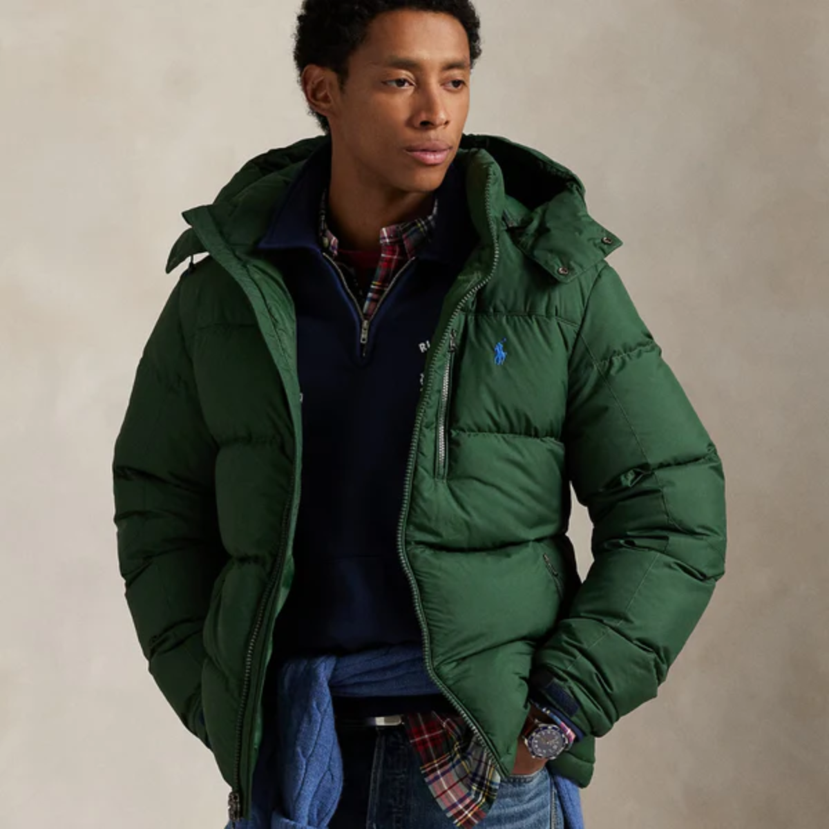 Gorham matte Daunenjacke